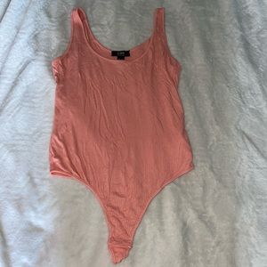 SWS ESSENTIALS PEACH BODYSUIT